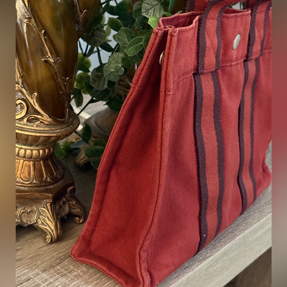 Hermès Fourre-Tout Canvas Tote - Picture 7 of 16